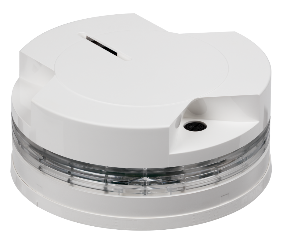 Wireless smart smoke detector system