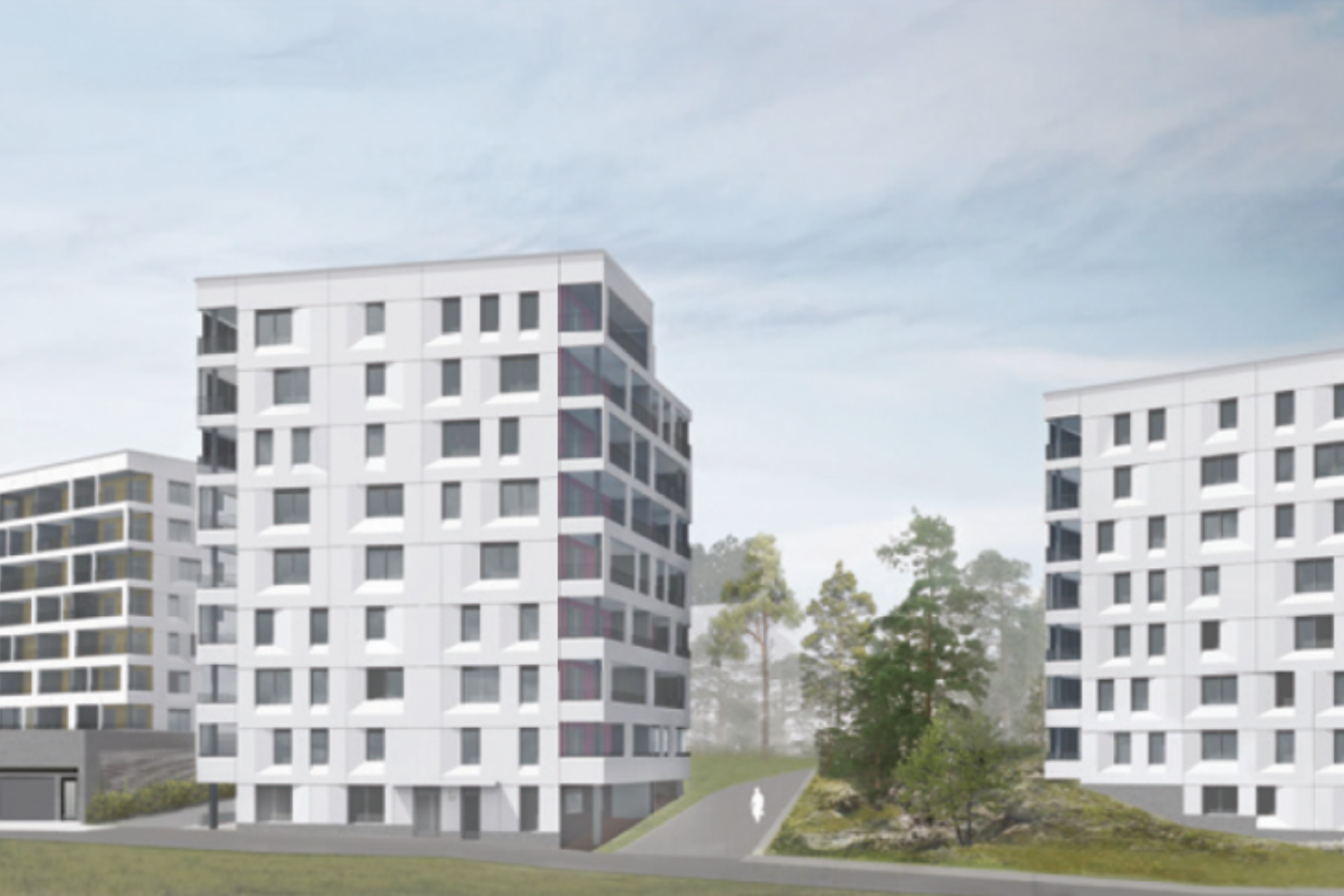 HASO Svanströminkuja residential complex in Laajasalo featuring ClimaPri smart building technology