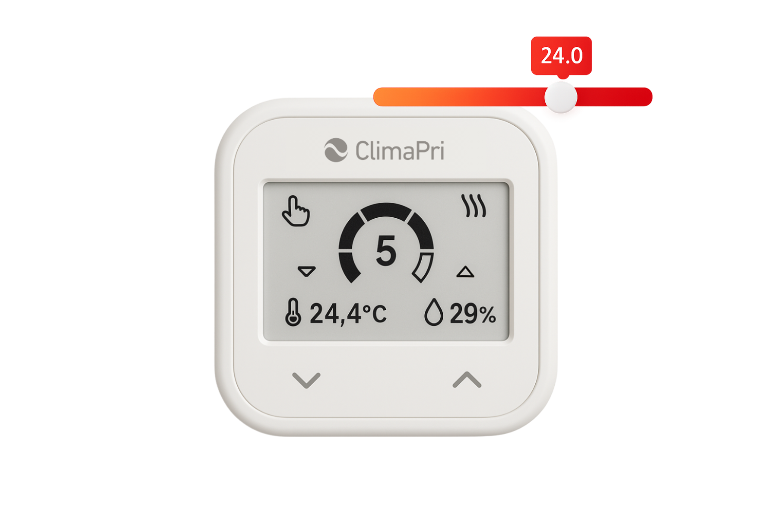 ClimaPri smart heating control systems integrated into modern apartment building design